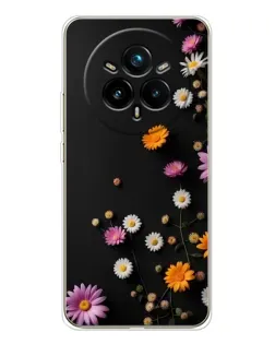 Чохол для Realme 14 Pro Plus з картинкою «Квіткова композиція» Чохол для Realme 14 Pro Plus з картинкою «Квіткова композиція»