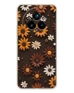 Чохол для Realme 14 Pro Plus з картинкою «Візерунок з маленьких соняшників» Чохол для Realme 14 Pro Plus з картинкою «Візерунок з маленьких соняшників»