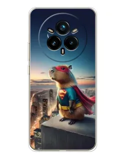 Чохол для Realme 14 Pro Plus з картинкою «Капі-мен супергерой»