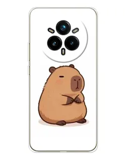 Чохол для Realme 14 Pro Plus з картинкою «Товстенька капібара»