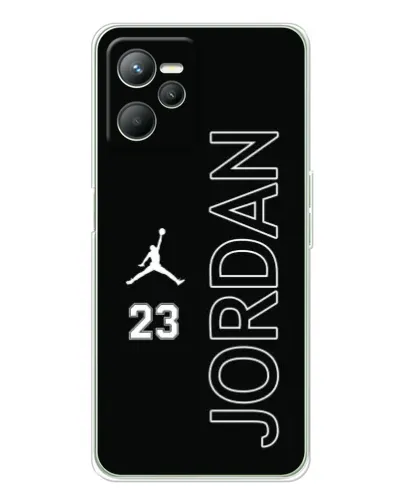 Чехол для Realme 14 с картинкой «Jordan Vertical»