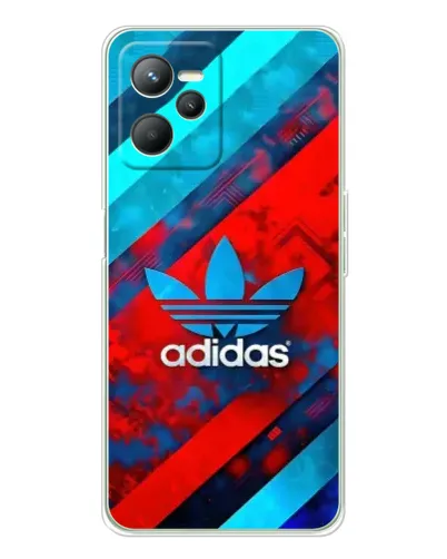 Чехол для Realme 14 с картинкой «Абстракция Adidas»