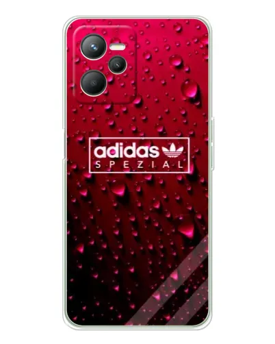 Чехол для Realme 14 с картинкой «Adidas Gold Marble»