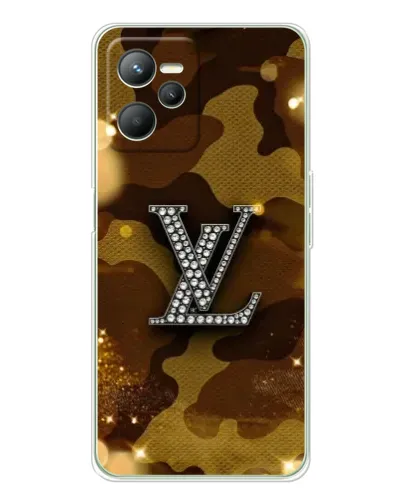 Чехол для Realme 14 с картинкой «Камуфляжный Louis Vuitton»
