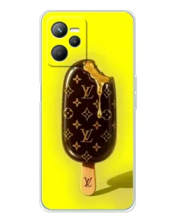 Чехол для Realme 14 с картинкой «Мороженое от LV»