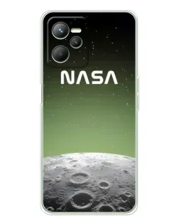Чехол для Realme 14 с картинкой «NASA — лунный градиент»