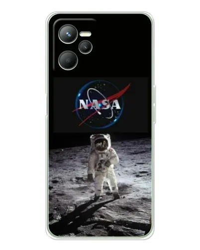 Чехол для Realme 14 с картинкой «Астронавт на Луне» Чехол для Realme 14 с картинкой «Астронавт на Луне»