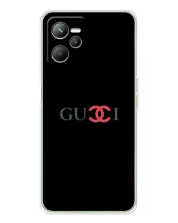 Чехол для Realme 14 с картинкой «Gucci — красный градиент» Чехол для Realme 14 с картинкой «Gucci — красный градиент»