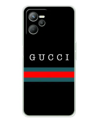 Чехол для Realme 14 с картинкой «Gucci — красный пояс»
