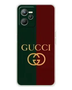 Чехол для Realme 14 с картинкой «Gucci — темно-зеленый градиент» Чехол для Realme 14 с картинкой «Gucci — темно-зеленый градиент»