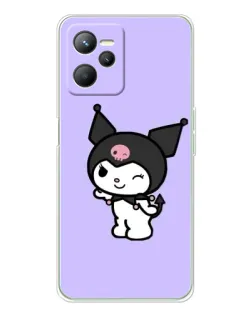 Чохол для Realme 14 з картинкою «Класична Kuromi» Чохол для Realme 14 з картинкою «Класична Kuromi»