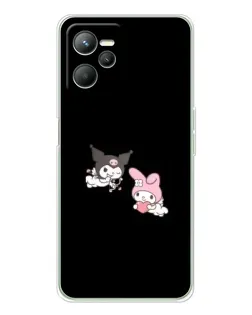 Чохол для Realme 14 з картинкою «My Melody та Kuromi» Чохол для Realme 14 з картинкою «My Melody та Kuromi»