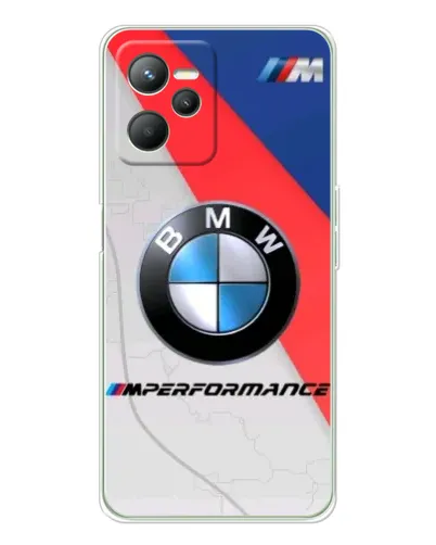 Чехол для Realme 14 с картинкой «BMW Performance стиль»