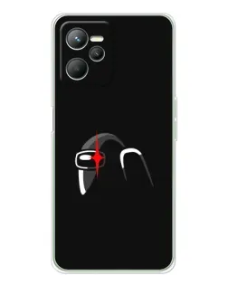 Чохол для Realme 14 з картинкою «Among Us шолом»