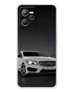 Чохол для Realme 14 з картинкою «Mercedes AMG GT Silver»