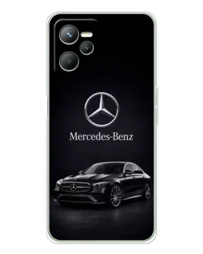 Чехол для Realme 14 с картинкой «Mercedes — решетка радиатора» Чехол для Realme 14 с картинкой «Mercedes — решетка радиатора»