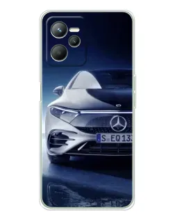 Чехол для Realme 14 с картинкой «Mercedes EQ — будущее»