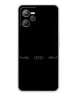 Чохол для Realme 14 з картинкою «Audi — світловий підпис»