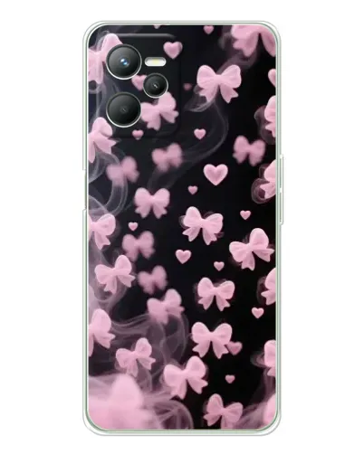 Чехол для Realme 14 с картинкой «Неоновое кружево» Чехол для Realme 14 с картинкой «Неоновое кружево»