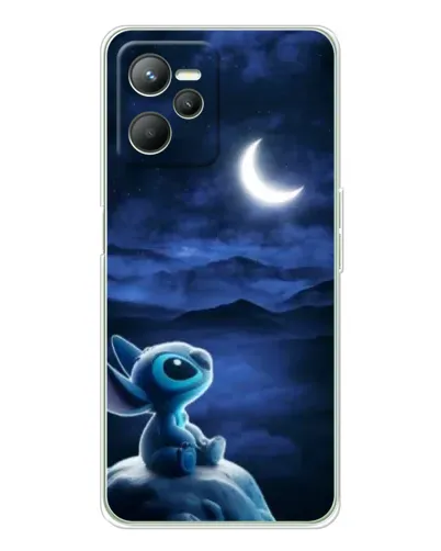 Чехол для Realme 14 с картинкой «Лунная ночь Стича» Чехол для Realme 14 с картинкой «Лунная ночь Стича»