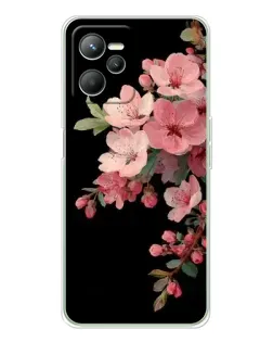 Чехол для Realme 14 с картинкой «Розовая ветка сакуры»