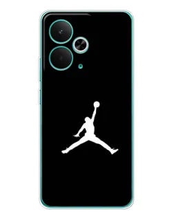 Чохол для Realme 14T з картинкою «Jordan Silhouette»