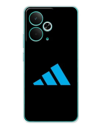 Чохол для Realme 14T з картинкою «Adidas Cyan Logo» Чохол для Realme 14T з картинкою «Adidas Cyan Logo»