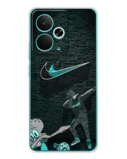 Чохол для Realme 14T з картинкою «Спортивний арт Nike»