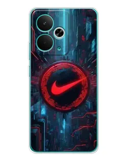 Чохол для Realme 14T з картинкою «Техногенний стиль Nike»