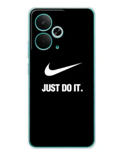 Чохол для Realme 14T з картинкою «Класичний принт Nike»
