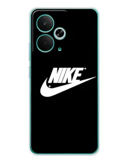 Чохол для Realme 14T з картинкою «Мазки фарби Nike»
