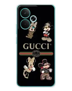 Чохол для Realme 14T з картинкою «Gucci — герої Disney та монограма» Чохол для Realme 14T з картинкою «Gucci — герої Disney та монограма»
