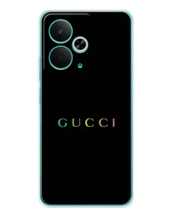 Чохол для Realme 14T з картинкою «Gucci — неоновий мінімалізм» Чохол для Realme 14T з картинкою «Gucci — неоновий мінімалізм»