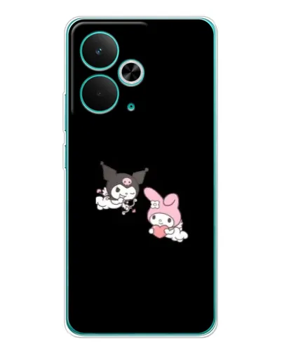 Чохол для Realme 14T з картинкою «My Melody та Kuromi» Чохол для Realme 14T з картинкою «My Melody та Kuromi»
