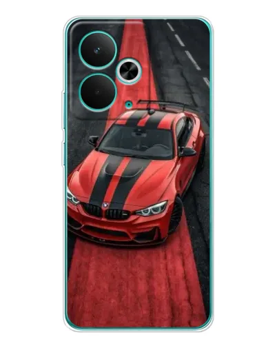 Чехол для Realme 14T с картинкой «BMW на красной дорожке» Чехол для Realme 14T с картинкой «BMW на красной дорожке»