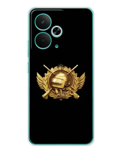 Чохол для Realme 14T з картинкою «PUBG — помаранчевий градієнт» Чохол для Realme 14T з картинкою «PUBG — помаранчевий градієнт»