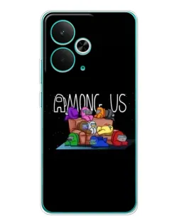 Чохол для Realme 14T з картинкою «Логотип Among Us»