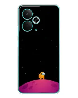 Чохол для Realme 14T з картинкою «Самотній герой на планеті» Чохол для Realme 14T з картинкою «Самотній герой на планеті»