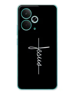 Чехол для Realme 14T с картинкой «Тонкая линия веры»
