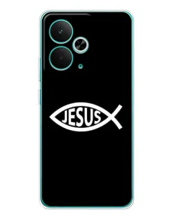 Чехол для Realme 14T с картинкой «Классический Jesus»