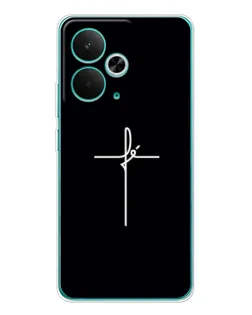 Чохол для Realme 14T з картинкою «Тонкий хрест»