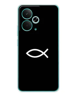 Чохол для Realme 14T з картинкою «Символ риби Jesus»