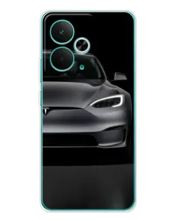 Чохол для Realme 14T з картинкою «Tesla Model S Look»