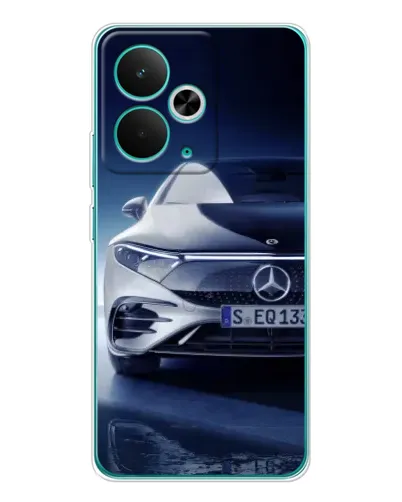 Чехол для Realme 14T с картинкой «Mercedes EQ — будущее»