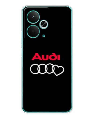 Чохол для Realme 14T з картинкою «Логотип Audi Heart»