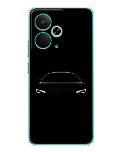 Чохол для Realme 14T з картинкою «Погляд Audi у темряві»
