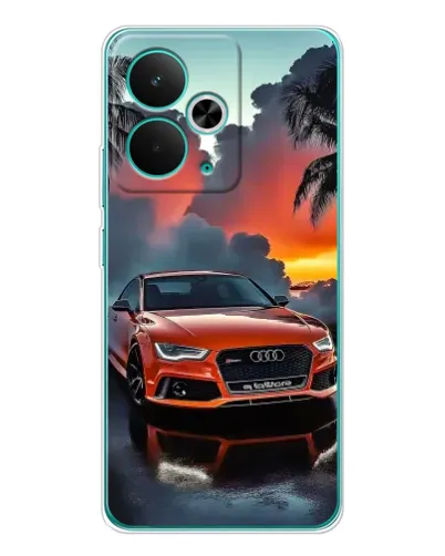Чохол для Realme 14T з картинкою «Audi — захід сонця»