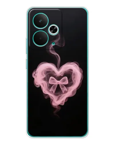 Чехол для Realme 14T с картинкой «Дымчатое сердце»