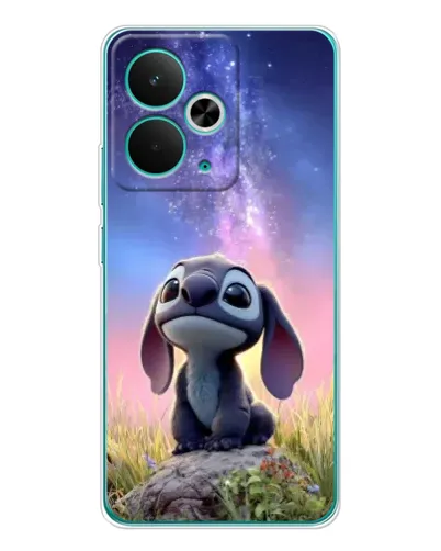 Чехол для Realme 14T с картинкой «Стич на рассвете»