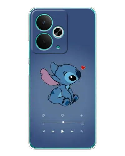 Чехол для Realme 14T с картинкой «Музыкальный Stitch»